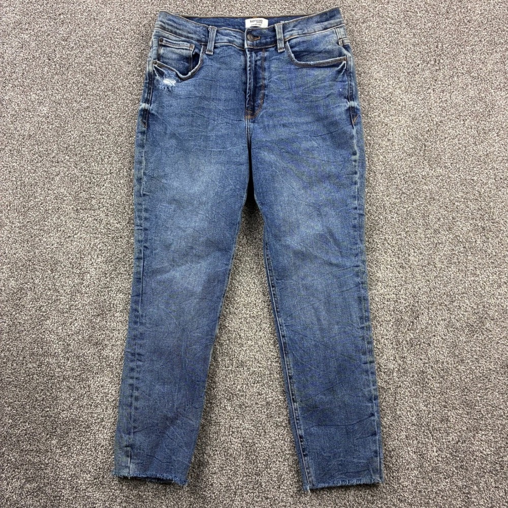 Kensie Jeans Women's 8/29‎ Vintage Luxe The Kelsey High Rise Skinny Distressed